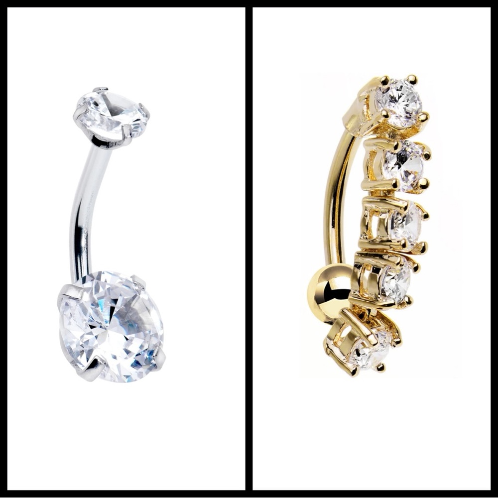 BRAND NEW BELLY RINGS